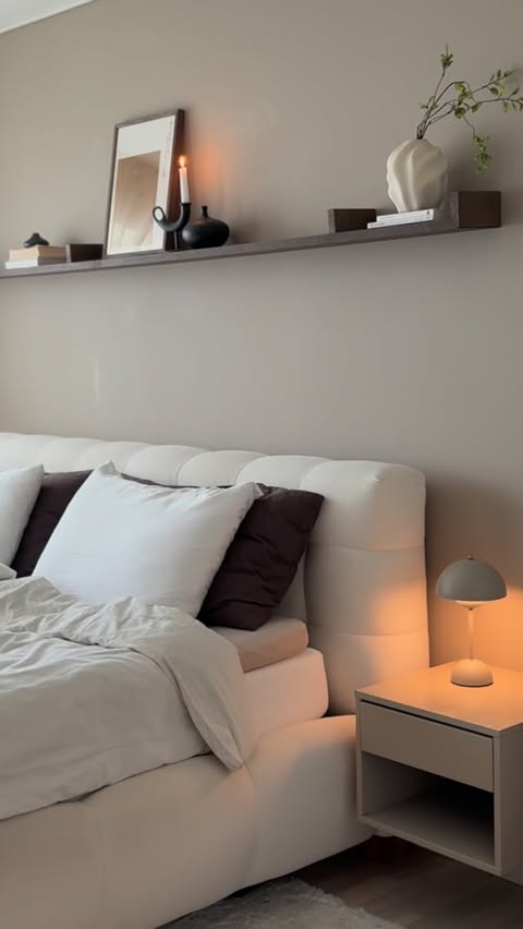 Instagram post by @home_by_juul for ferm LIVING. Caption reads: How many lamps are too many lamps? Asking for a....