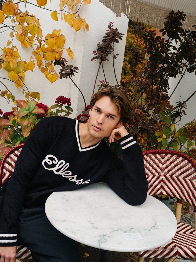 Instagram post by @carlosbottcher for ellesse. Caption reads: [...] | feeling ready for winter with @ellesse....