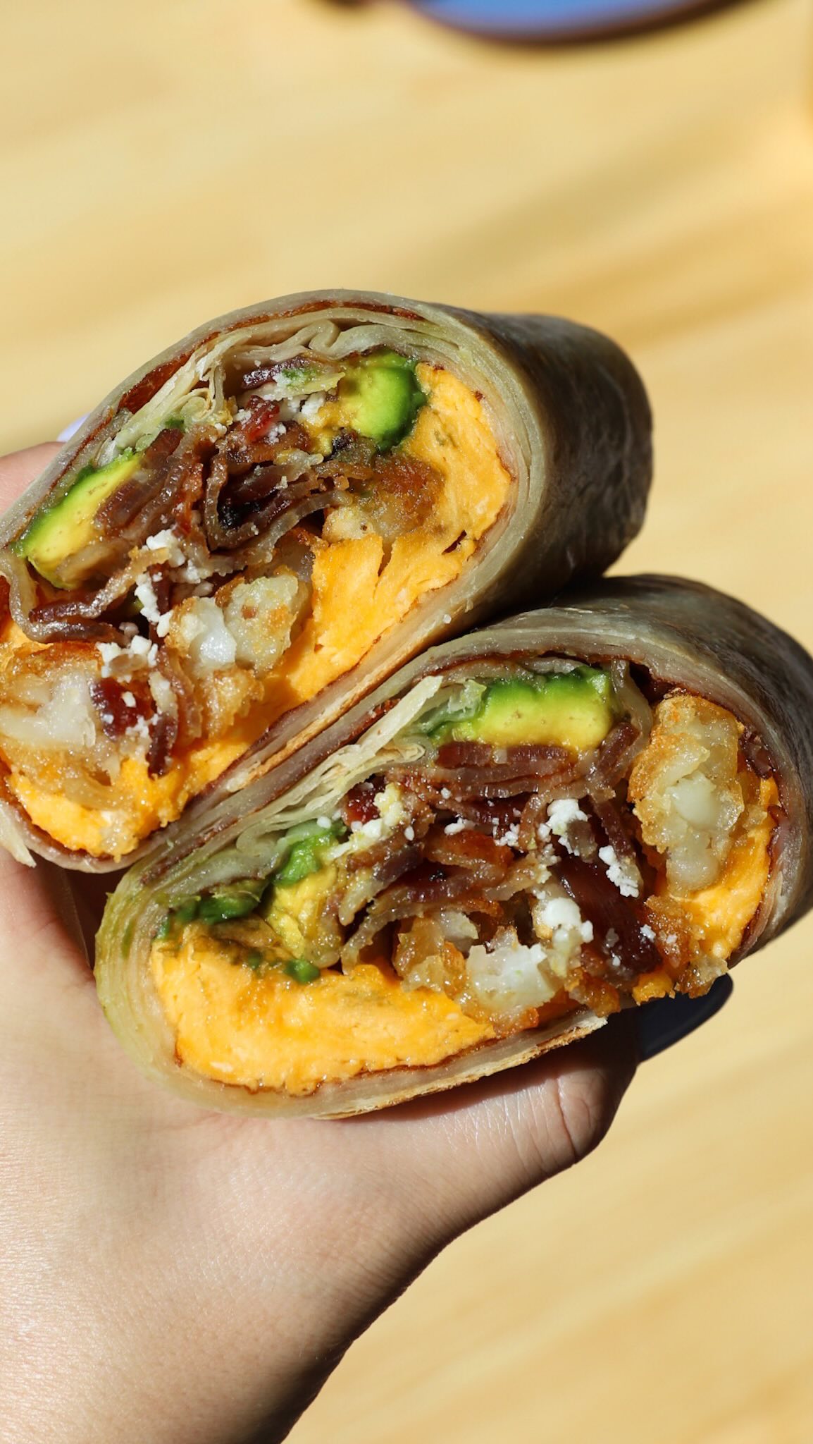 Instagram post by @jacksonkalb for Eater LA. Caption reads: 🚨 freeee breakfast burritos in venice tomorrow,....