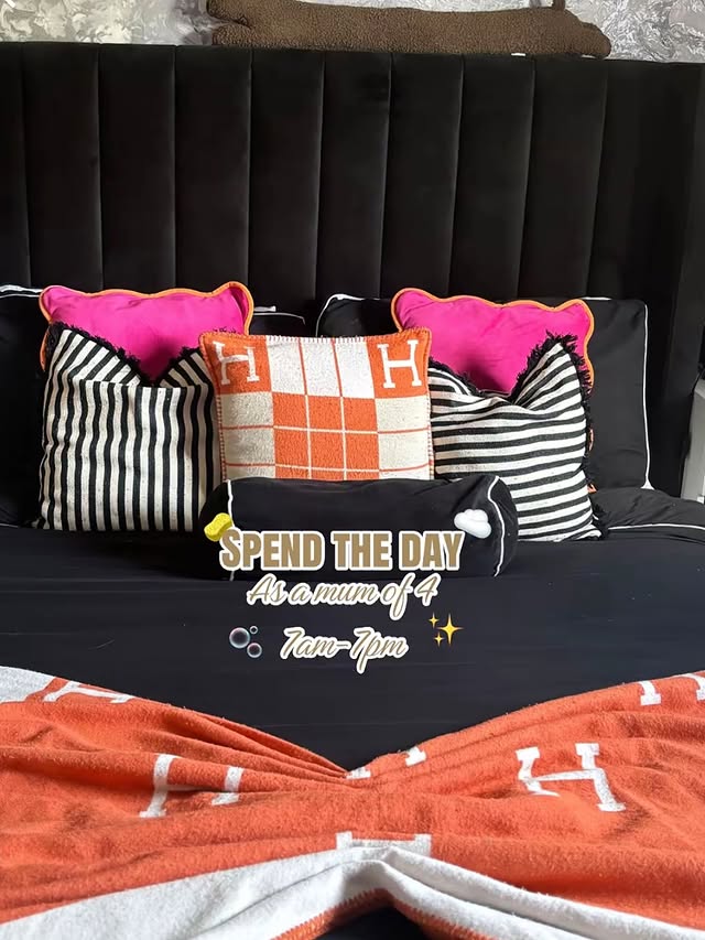 Instagram post by @megantrainer for Online Home Shop. Caption reads: Spend The Day, picture form 📸 TikTok seen it....