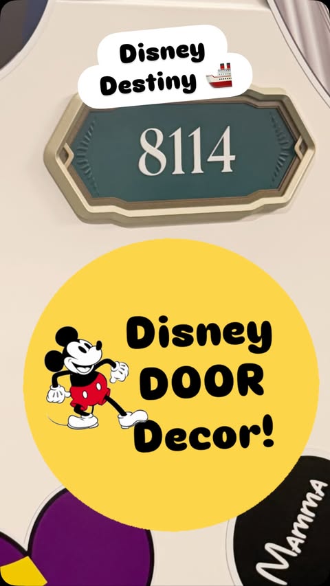 Instagram post by @successfulblackparenting for Disney Parks. Caption reads: 🚪I learned about Disney cruise door decorating at....