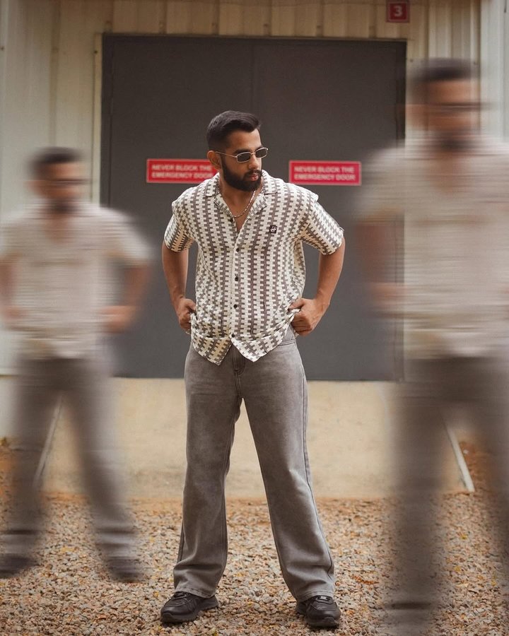 Instagram post by @anshsharmaa.__ for Fugazee. Caption reads: Step into style with @fugazeeinc....