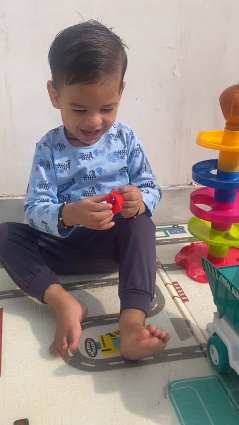 Instagram post by @cute_little_boy_namish for LuvLap. Caption reads: My baby’s comfort = My peace ✨💛

LuvLap Supreme....