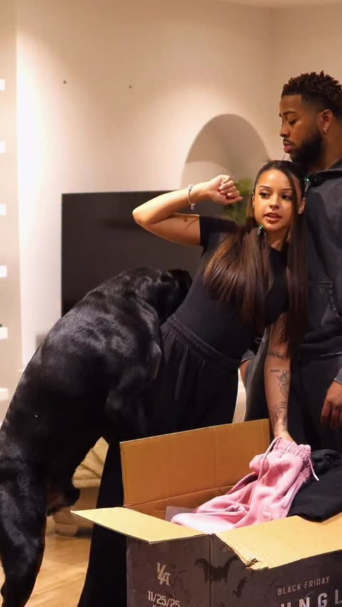 Instagram post by @nathanielmassiah for YoungLA. Caption reads: POV: chaotic @youngla Black Friday try on haul....