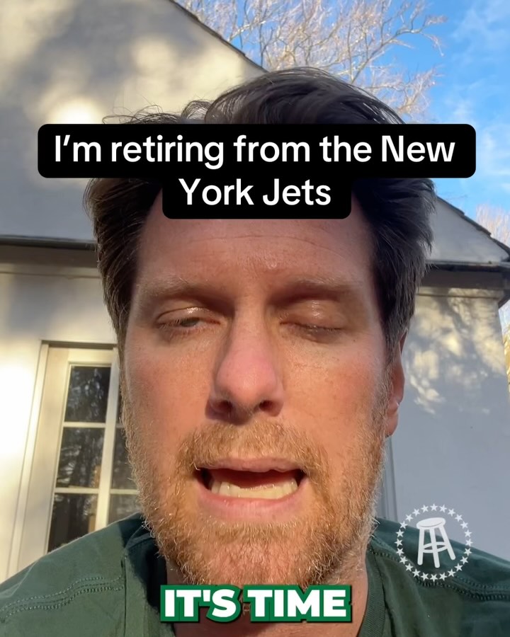 Instagram post by @kfcbarstool for Coors Light. Caption reads: S7 E14 #TheGoddamnJets presented by @CoorsLight -....