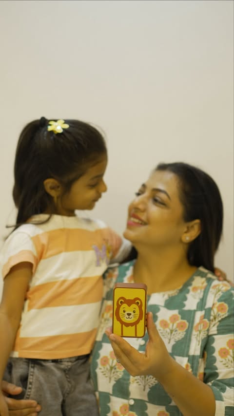 Instagram post by @preeti.dhar18 for Saregama. Caption reads: [...] life and your child’s life simpler,....