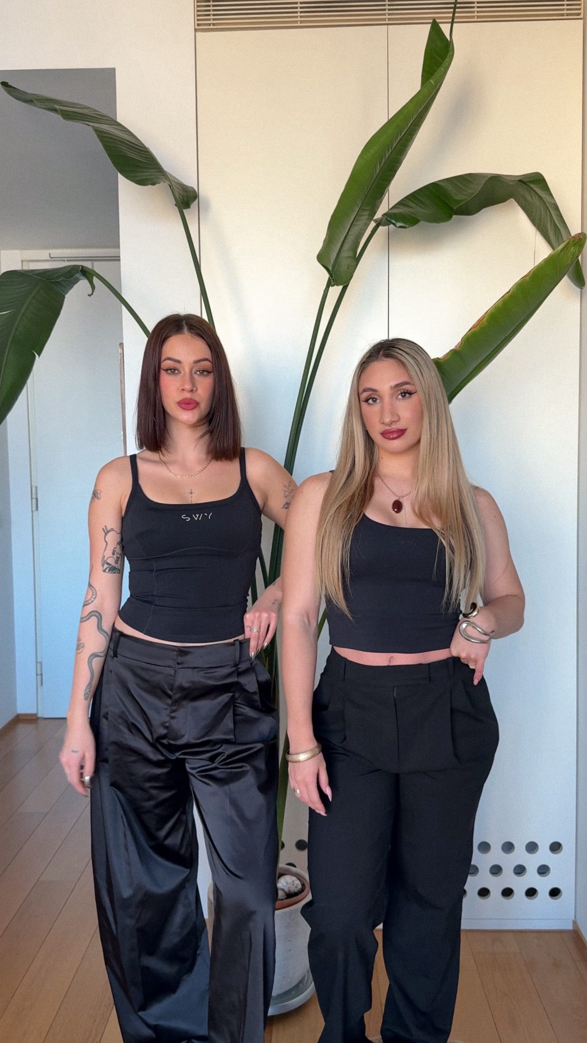 Instagram post by @gajaprestor for SWYbrand. Caption reads: Us adding color with SWY.....