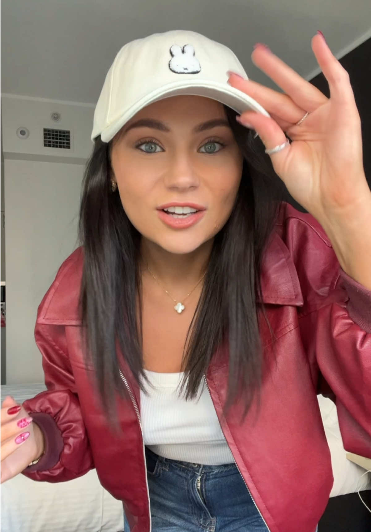 TikTok post by @katiemc4198 for Kmart. Caption reads: OOTD Day 1 Sydney 🤎 Thank you so much @Rhino....