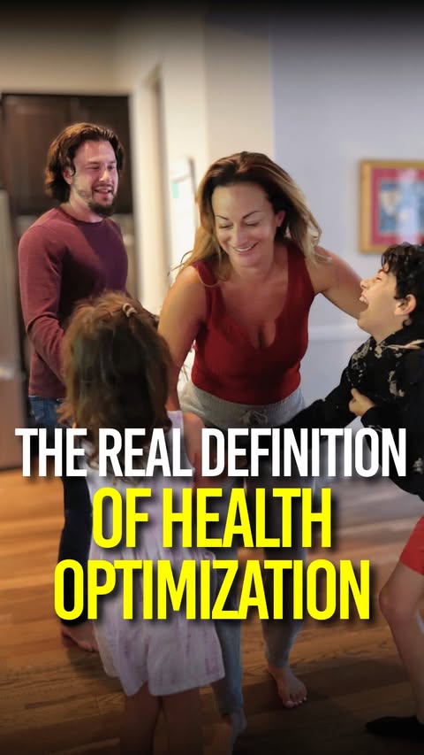 Instagram post by @whitney_a_e for Marek Health. Caption reads: What does health optimization really mean?

It is....