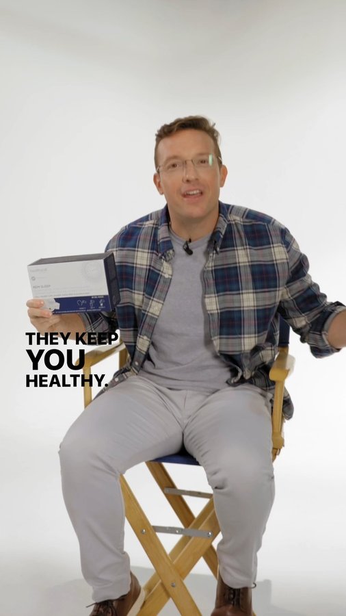 Instagram post by @bennyjohnson for Healthycell. Caption reads: Healthycell is the micronutrient gel pack I need....