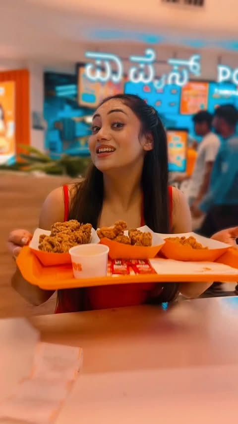 Instagram post by @shiprasnehil for Popeyes. Caption reads: [...] THIS DEAL IS REAL. 🚨🍗 Get 15 pcs of....