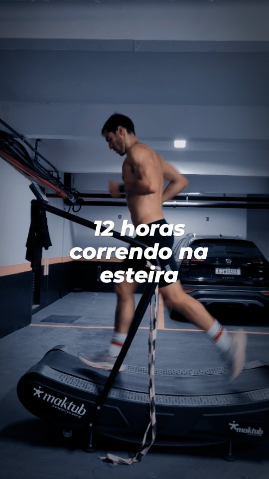 Instagram post by @pepefiamoncini for COROS. Caption reads: Eu NUNCA gostei de correr na esteira, e isso me....