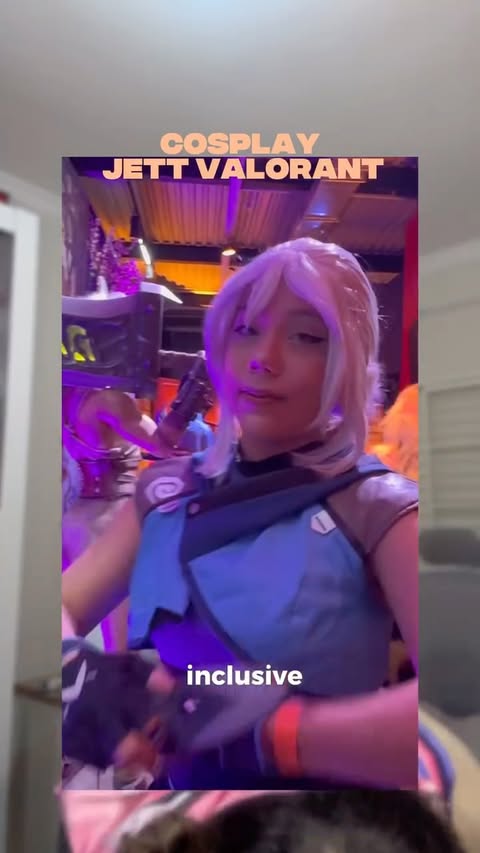 Instagram post by @ice_ackles for AliExpress. Caption reads: Cosplay td do ali ☝️🥸

#cosplay #gamer....