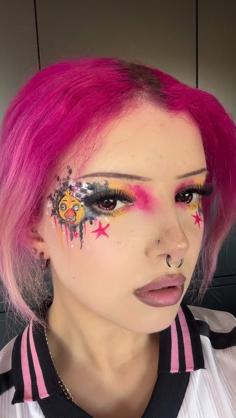 Instagram post by @doll_em_up for Myeyebb. Caption reads: [...] that finished off the makeup look?!....