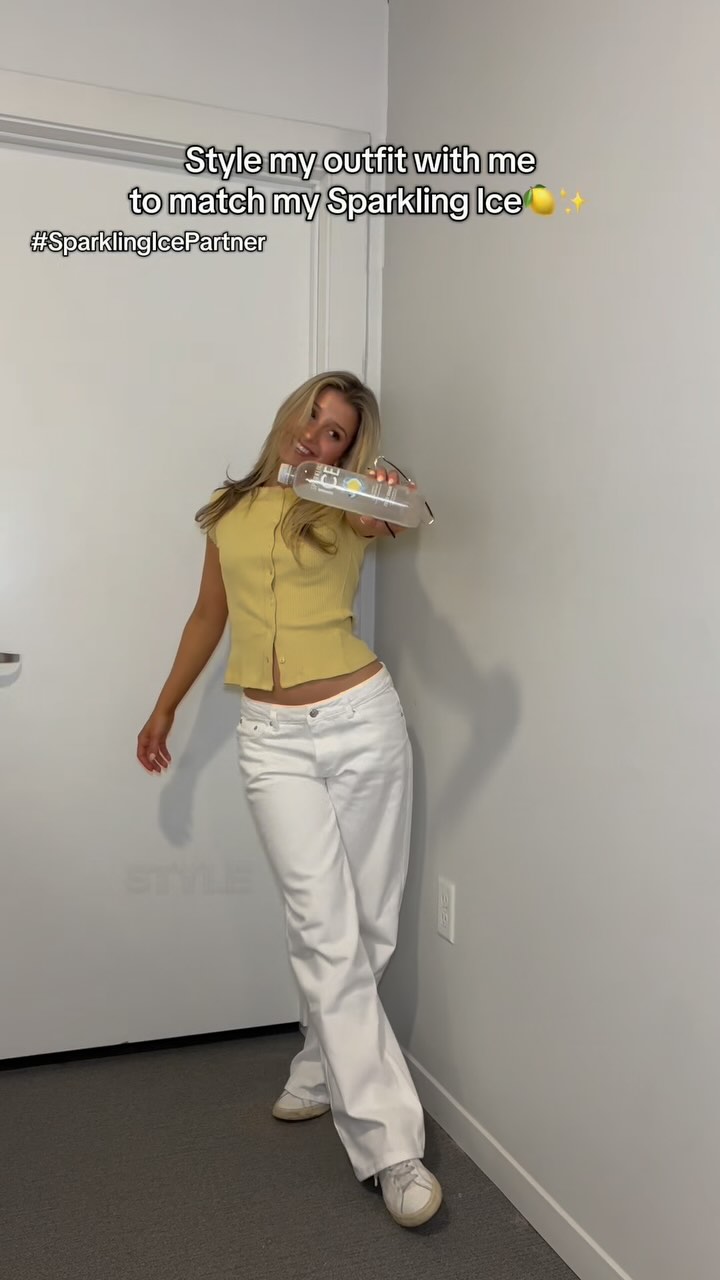 Instagram post by @sloanerosen for Her Campus. Caption reads: #SparklingIcePartner Starting my summer off right....