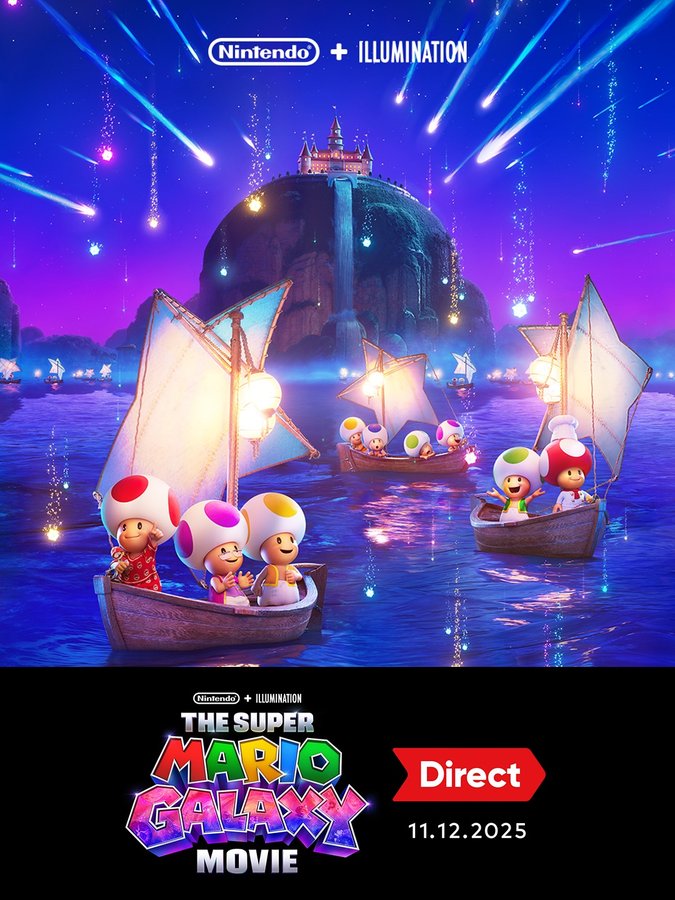 Instagram post by @illuminationent for Nintendo. Caption reads: Join us on Wednesday, Nov 12, at 6am PT for the....