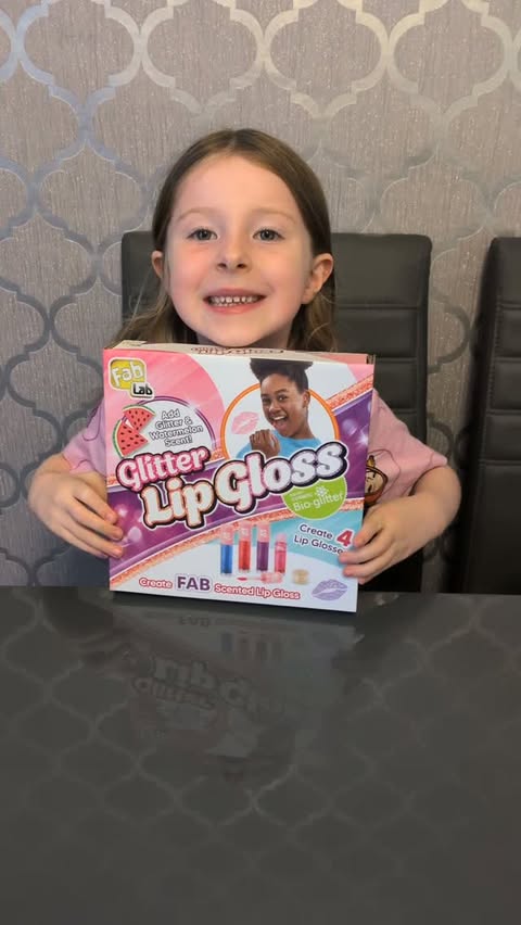 Instagram post by @wifeyslifestyle for Vivid Toy Group. Caption reads: Glitter lip gloss 👄 AD | Emma had the best time....