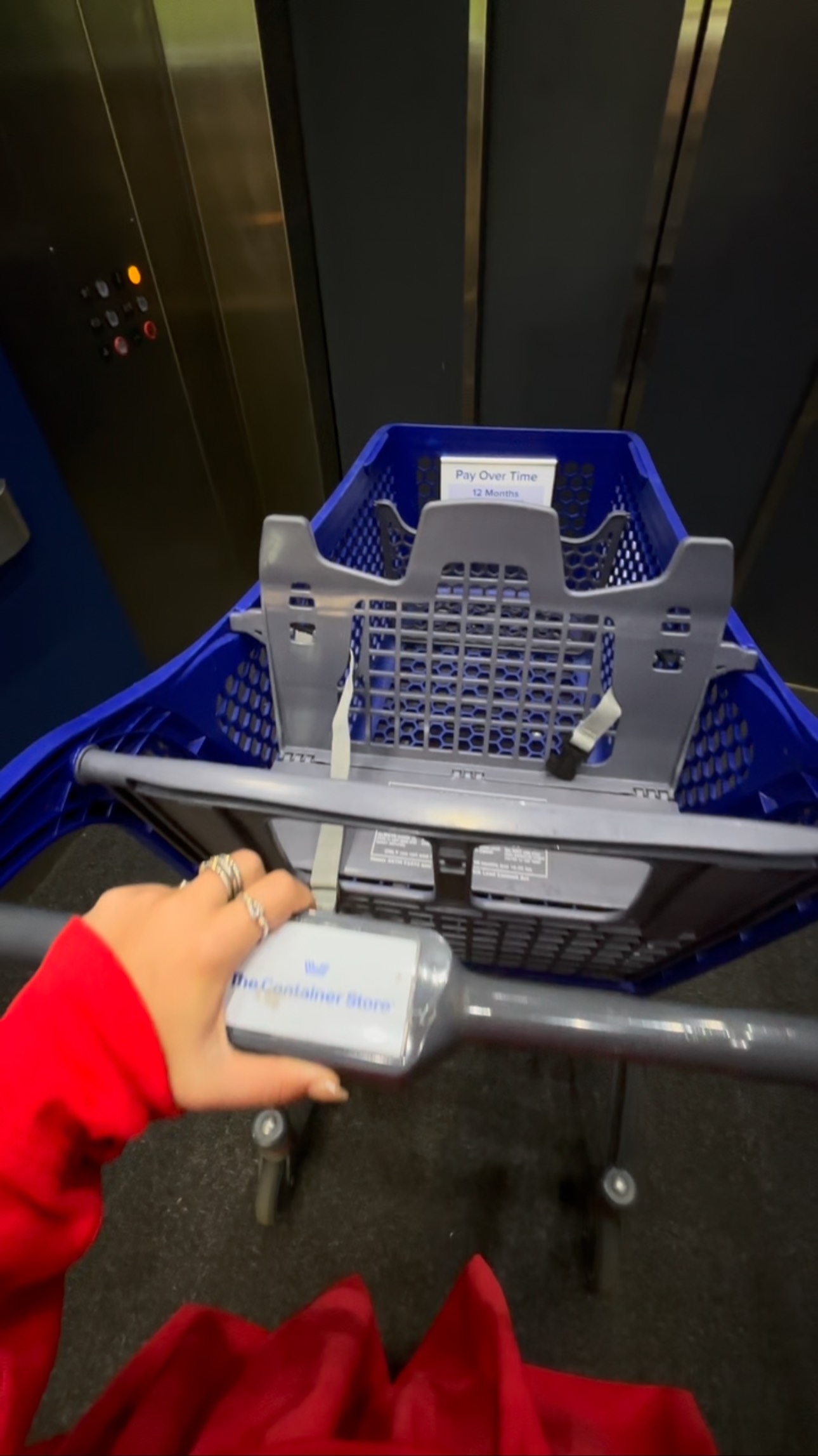 Instagram post by @lilyriceee for The Container Store. Caption reads: These @thecontainerstore finds are....