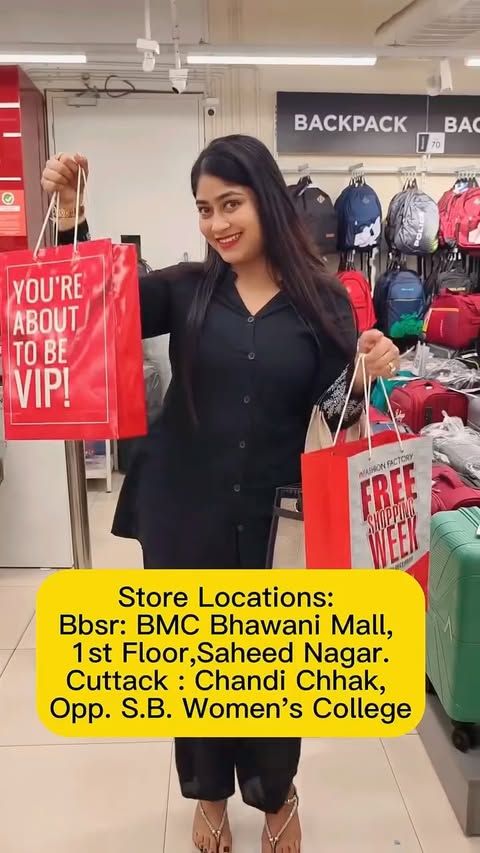 Instagram post by @dr.jigyansa for Fashion Factory. Caption reads: [...] is WAITING for you 😍💳✨

Reliance Fashion....