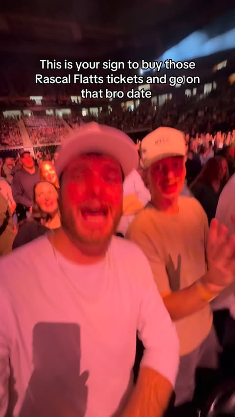 Instagram post by @mcguirecaden for Live Nation. Caption reads: [...] the boys are healing every time!!....