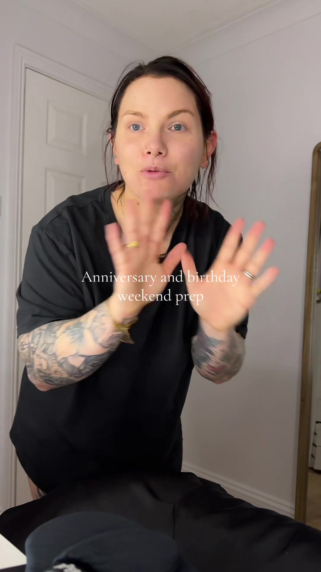 TikTok post by @gracekelly_mcguire for BPerfect Cosmetics. Caption reads: The difference in those legs is unmatched! 🥰 I’m....