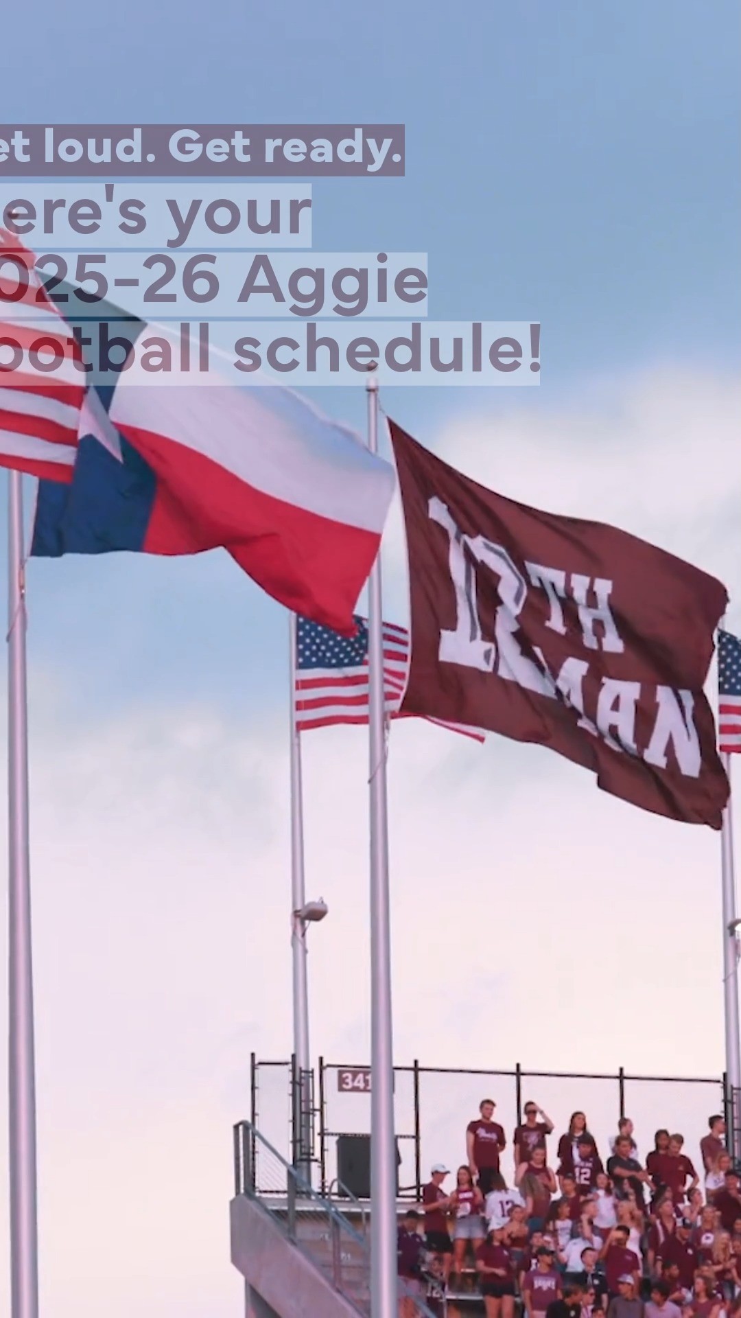 Instagram post by @visitcstx for Visit Utah. Caption reads: There’s nothing like fall Saturdays in College....