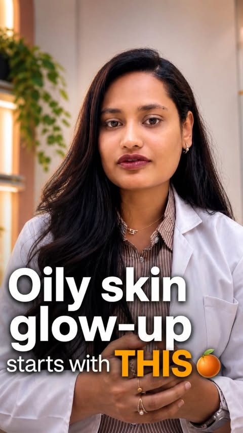 Instagram post by an influencer for Deconstruct. Caption reads: [...] Vitamin C serum for glow, Deconstruct....