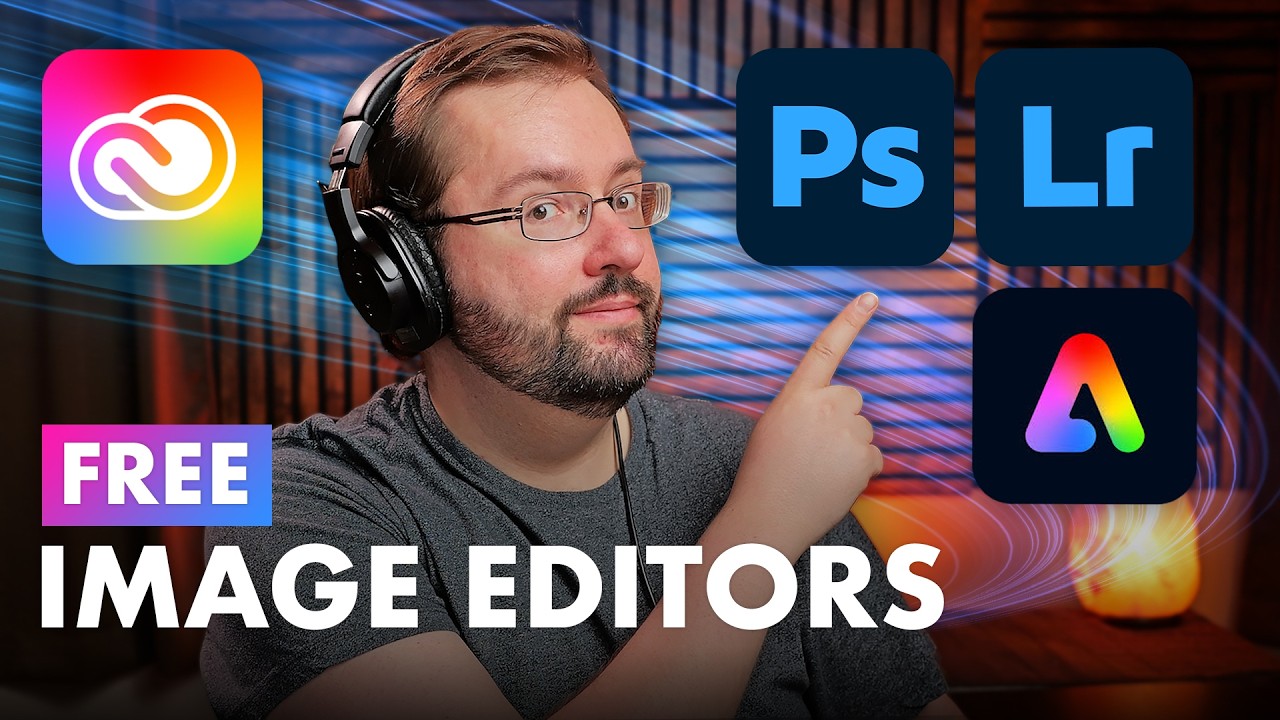YouTube post by an influencer for Adobe. Caption reads: Join Adobe Creative Cloud Today: ABOUT [...].