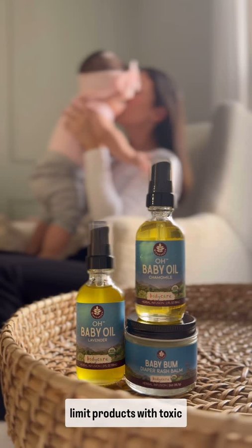 Instagram post by @angela.casaccio for WishGarden Herbs. Caption reads: [...] for a bit, you know how much I love....