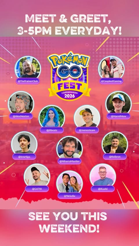 Instagram post by @coupleofgaming for Pokémon GO. Caption reads: It’s finally revealed… we’re going to....