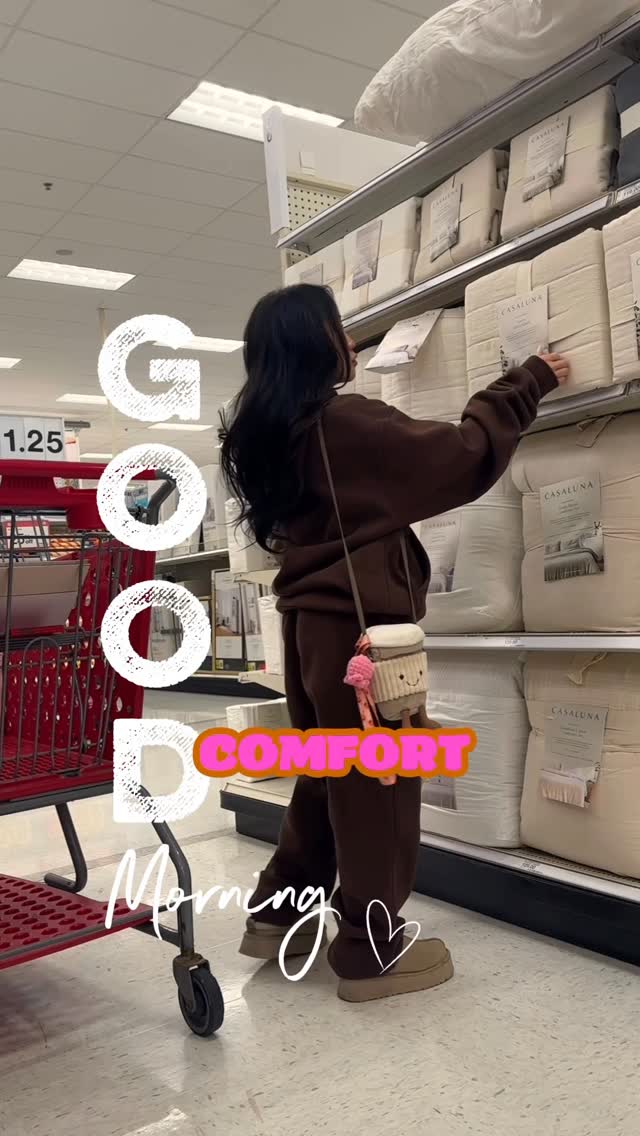 Instagram post by @kaliialor for Comfrt. Caption reads: Literally in a teddy suit 🧸 . . @comfrtcreators....