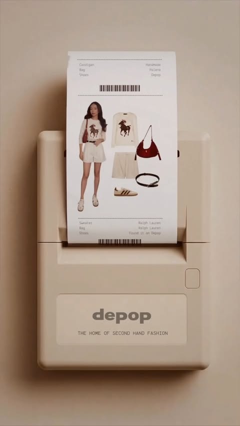 Instagram post by @taramilktea for Depop. Caption reads: From closet favourites to fresh new looks.
Loving....