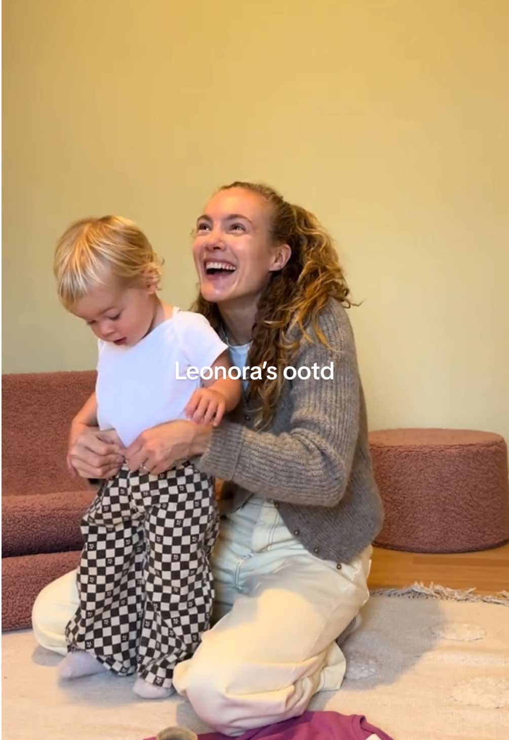 TikTok post by @megangadd_ for Wigiwama. Caption reads: this outfit gets a solid 10/10 rating from me 🏁....