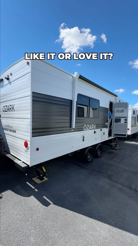 Instagram post by @trishsuhr for Camping World. Caption reads: my honest thoughts honey

🚐 2026 Forest River....