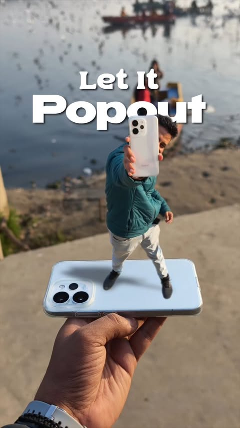 Instagram post by @nimitnigam for OPPO. Caption reads: [...] shots → scroll-stoppers Just smart use of....