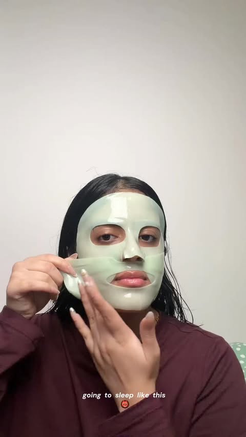 Instagram post by @withlovezeynaa for Anua. Caption reads: [...] they were doing while making this mask....