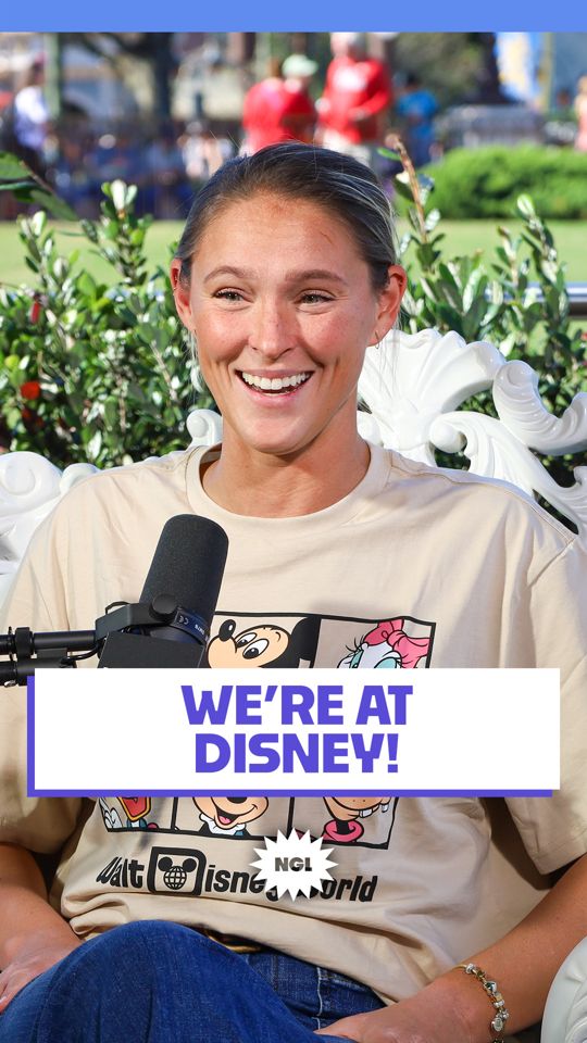 Instagram post by @nglwithkylie for Walt Disney World. Caption reads: Seeing your kids experience the magic of Disney is....