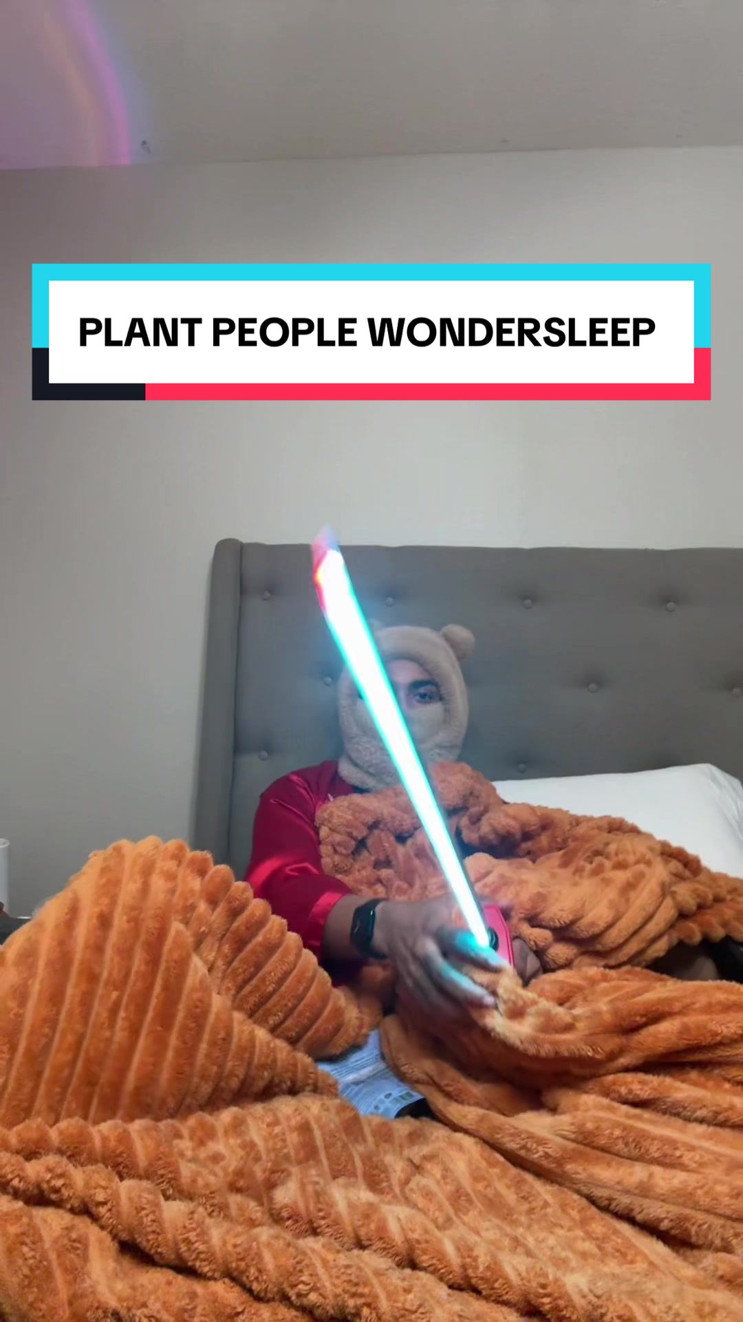 TikTok post by @mrkrabskart for Plant People. Caption reads: [...] dreaming about being a hashira 😅⚔️ @Plant....