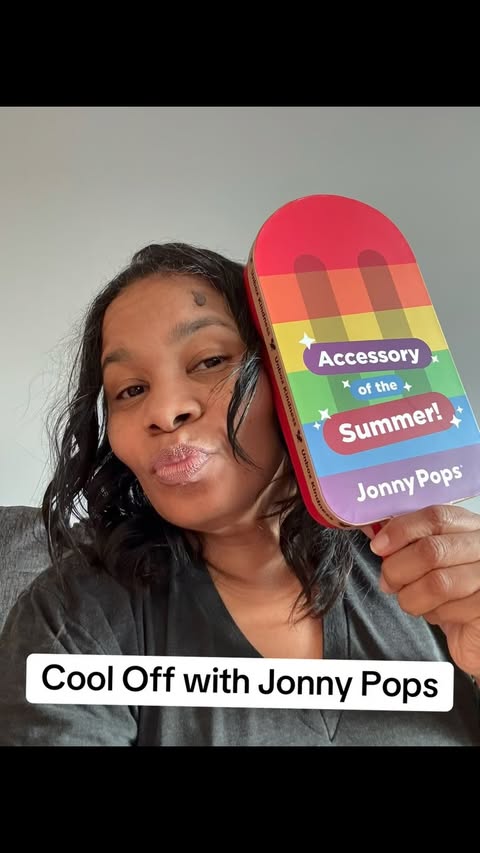 Instagram post by @nilimo for JonnyPops. Caption reads: I’m loving this cute package from @jonnypops The....