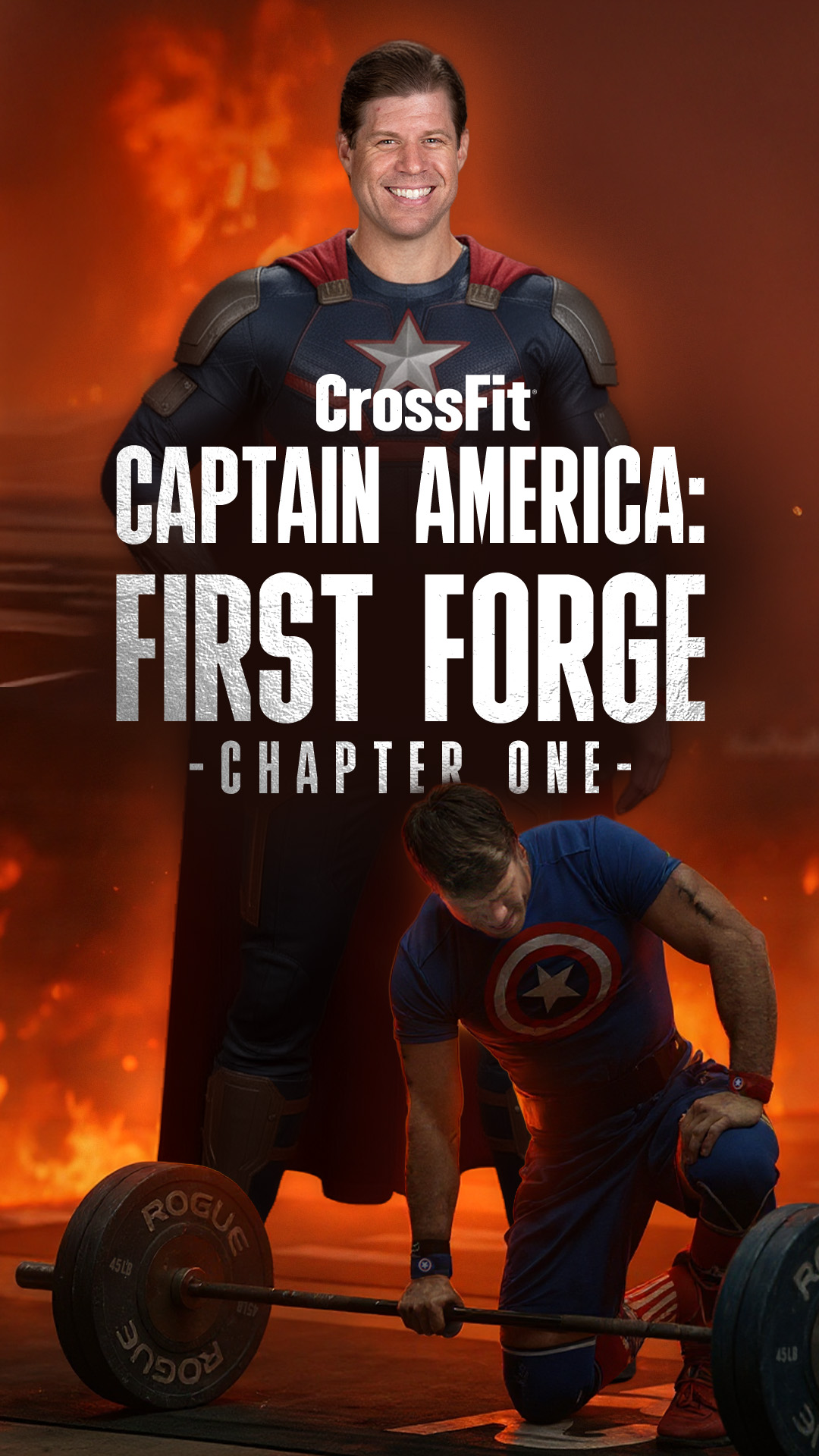 Instagram post by @chase_ingraham for CrossFit. Caption reads: @chase_ingraham is one of the most recognizable....