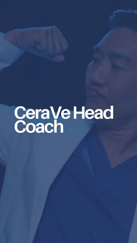 Instagram post by @andrewparkmd for CeraVe. Caption reads: You’re now looking at the Official @cerave....