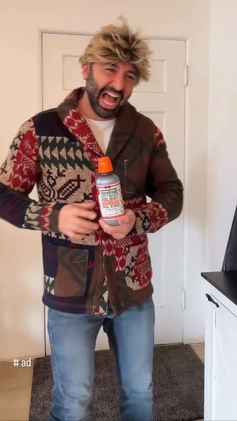 Instagram post by @jerry_rdh for TheraBreath. Caption reads: Got stank breath? Get @therabreath new Peppermint....