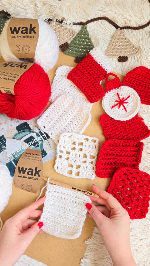 Instagram post by @divinedebris for We Are Knitters. Caption reads: Welcome to day number 11 of our #WAKventCalendar....