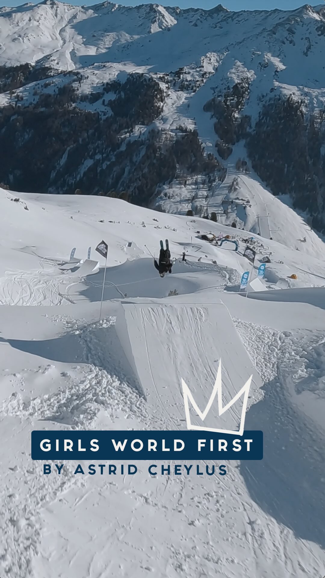 Instagram post by @astrid_cheylus for The North Face France. Caption reads: Girls World First!! 🤩 🙌

We’ve got something....