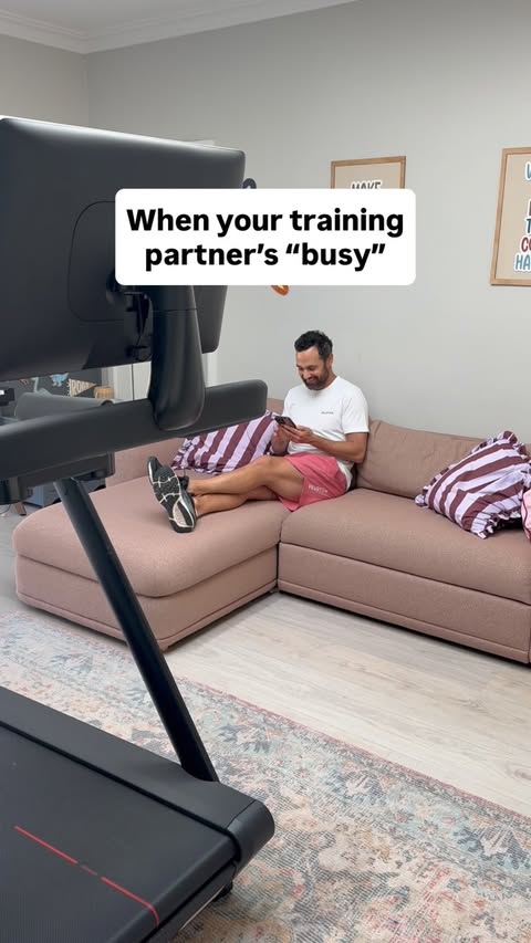 Instagram post by @cammerchant for Peloton. Caption reads: [...] partner when you’ve got Team @onepeloton by....
