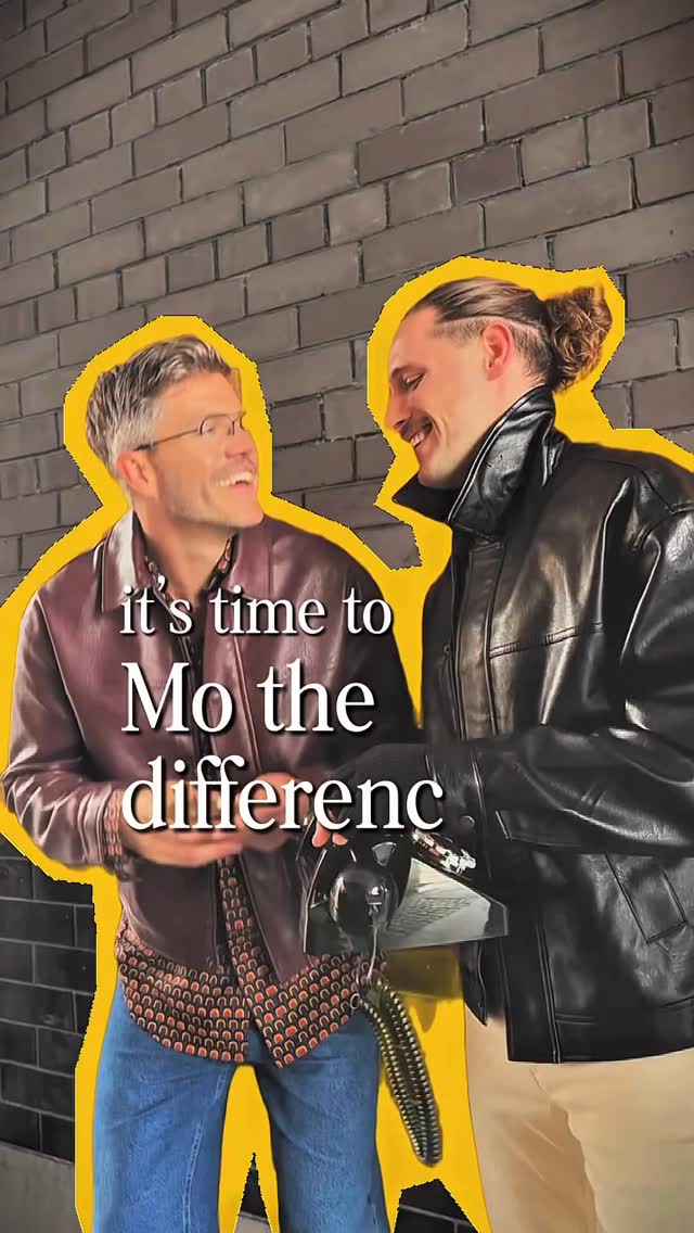 Instagram post by @darrenkennedyofficial for Movember. Caption reads: Alright lads, time to Mo the Difference!....