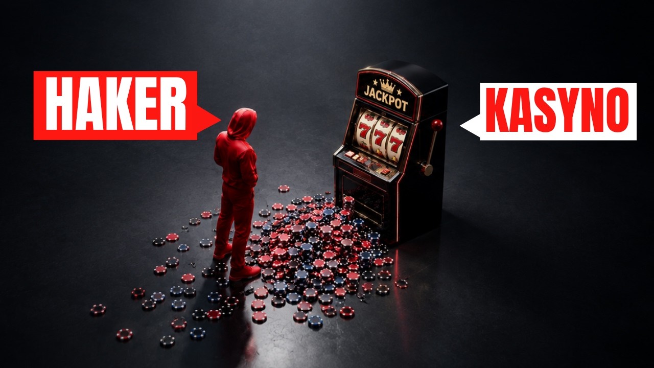 YouTube post by @cyberniebezpieczenstwo for Pixabay. Caption reads: How Teenagers Hacked a Las Vegas Casino.