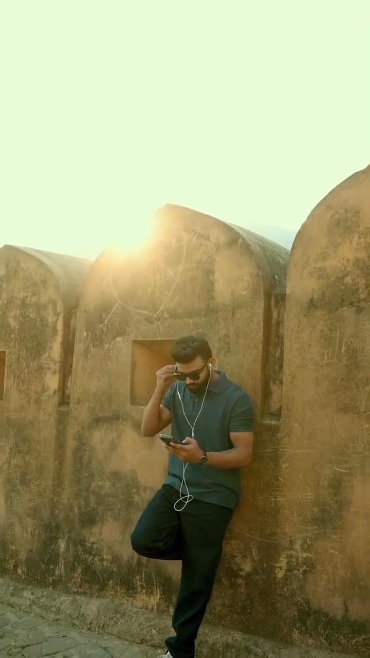 Instagram post by @its__naveenjangid48 for Max Fashion. Caption reads: From heritage walls to modern fits — it’s all....