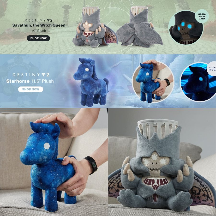 Instagram post by @destiny_pizzle for Numskull Designs. Caption reads: [...] AVAILABLE FOR PRE ORDER NOW!!!!....