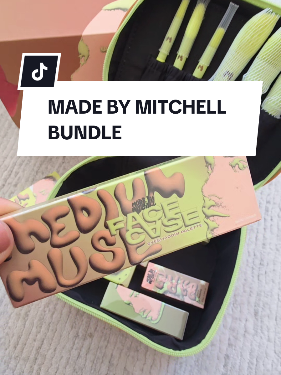 TikTok post by @love.to.shop.mama for MADE BY MITCHELL. Caption reads: [...] Make up set with a vanity!!!....